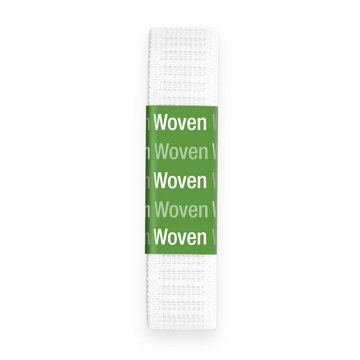Dritz Non-Roll Elastic - White, 3/4" x 1 yd