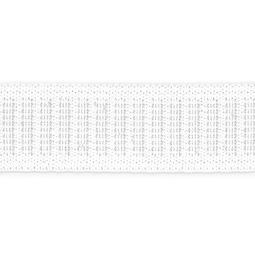 Dritz Non-Roll Elastic - White, 3/4" x 1 yd