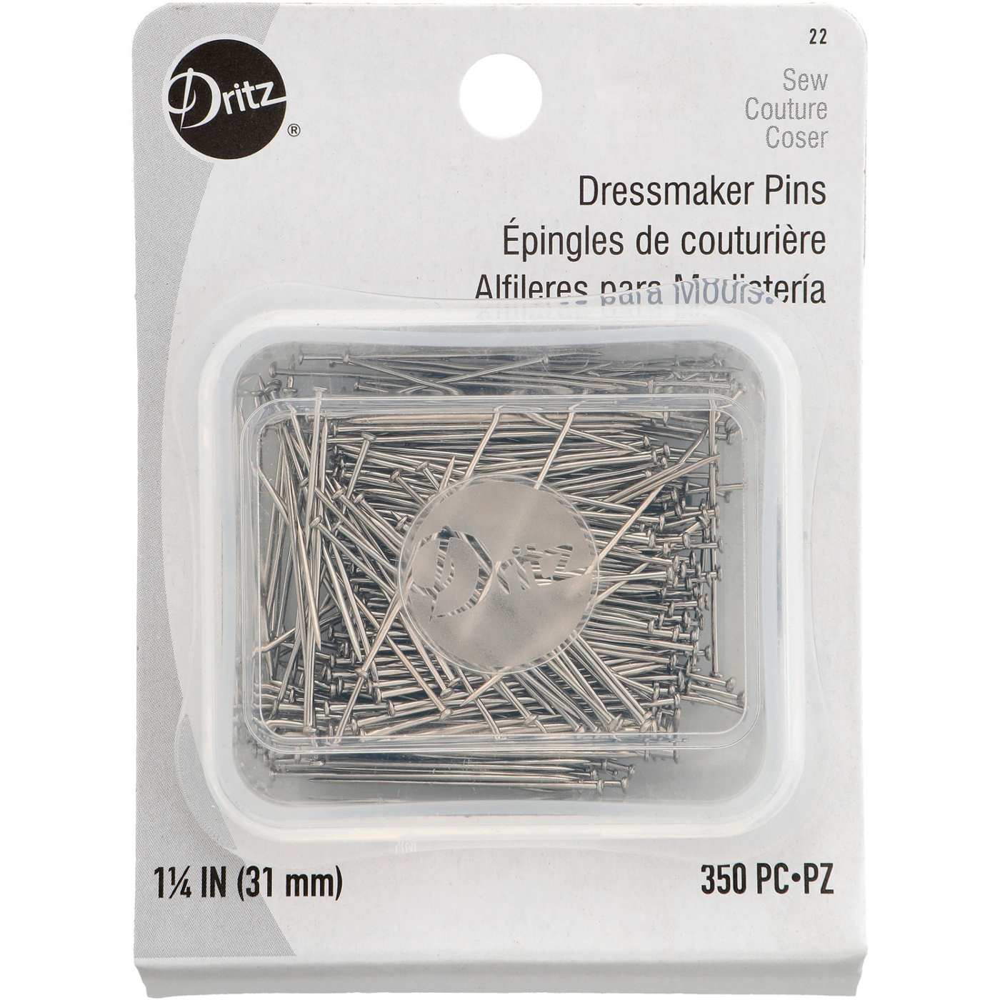 Dritz Dressmaker Pins, 350 Pc; image 1 of 4