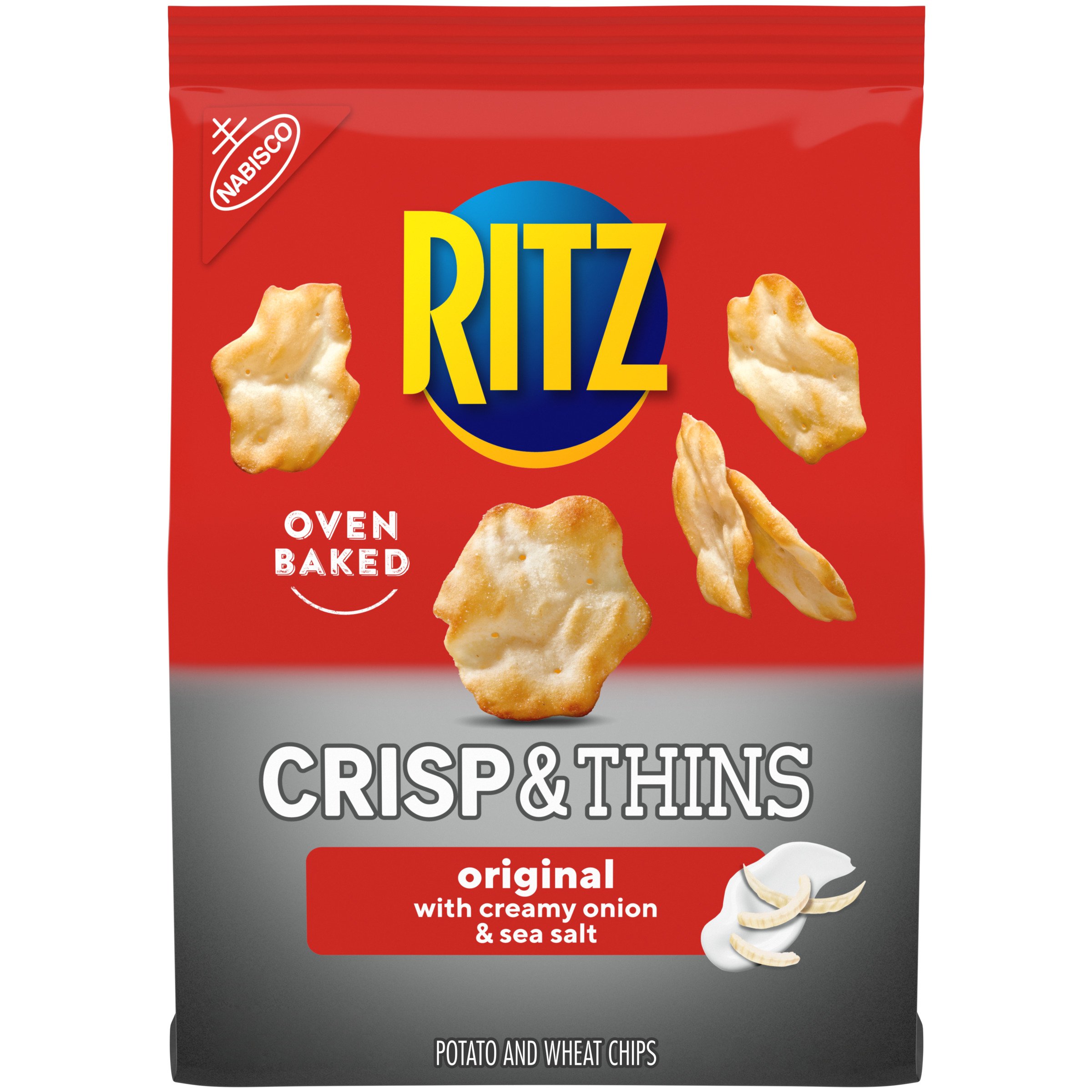 Nabisco Ritz Original Creamy Onion & Sea Salt Crisps & Thins Shop
