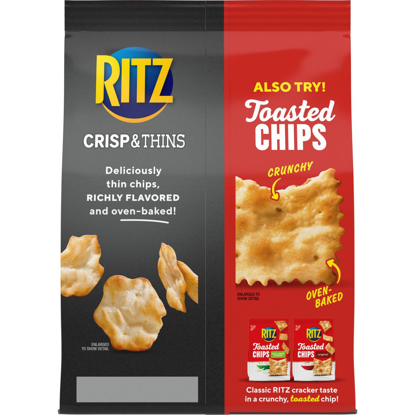 Ritz Crisp and Thins Original with Creamy Onion and Sea Salt Chips; image 5 of 6