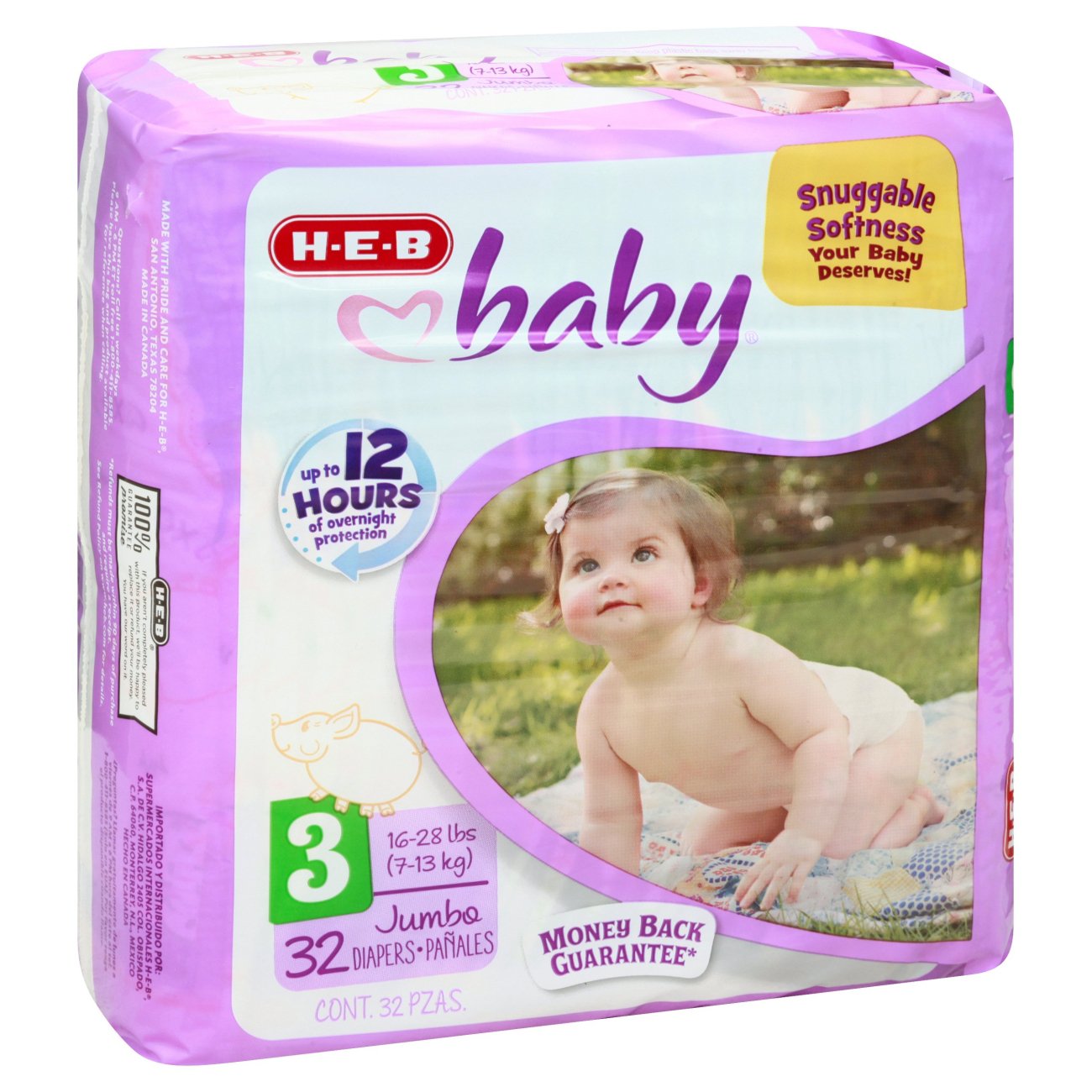 heb luvs diapers