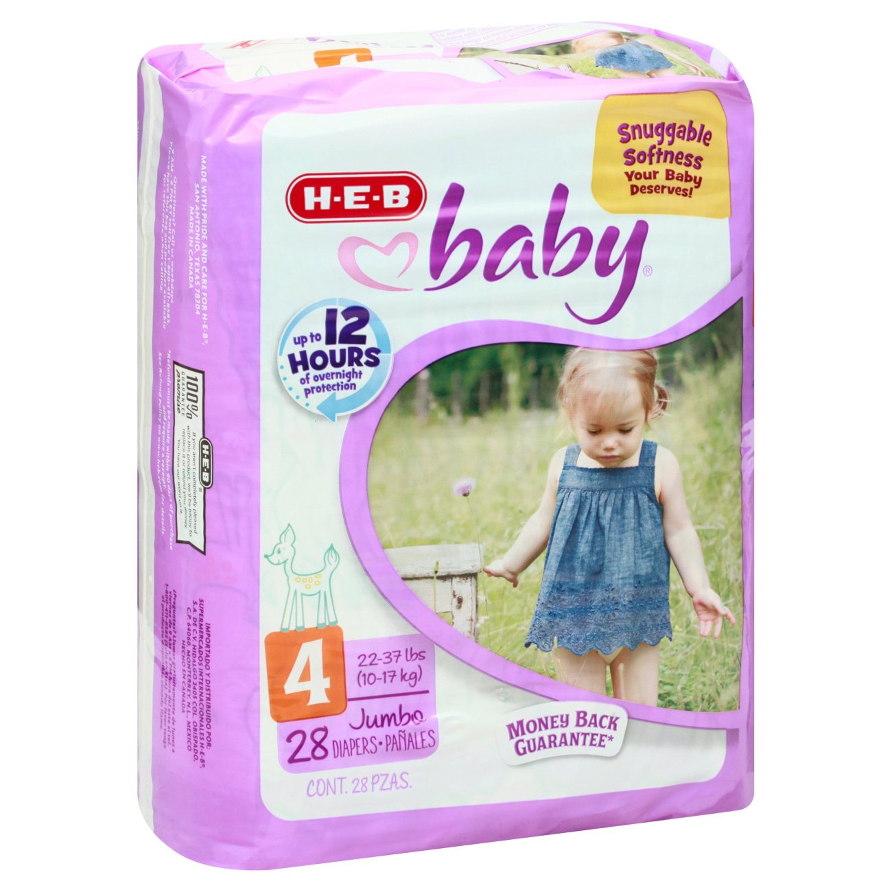 heb diapers