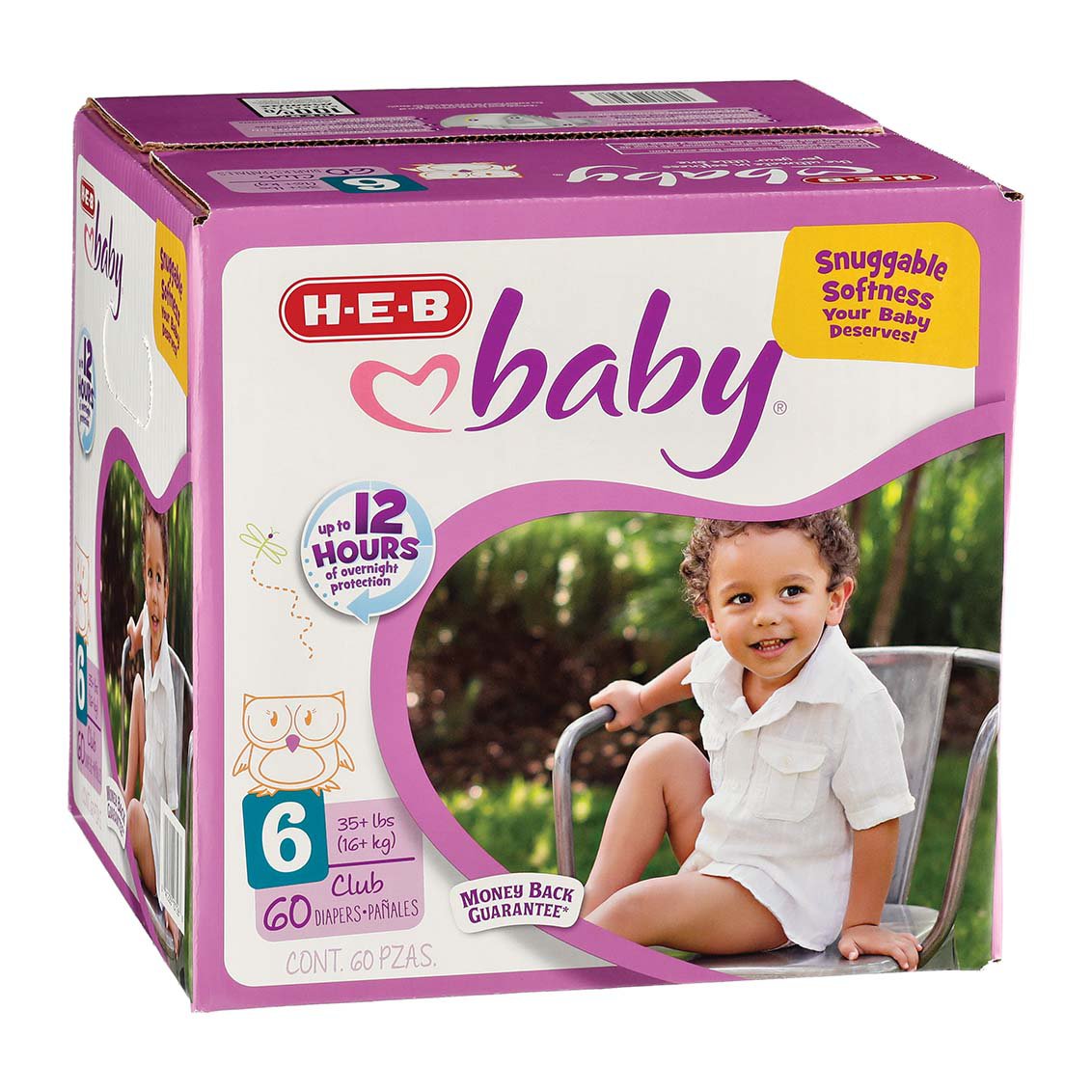 heb diapers