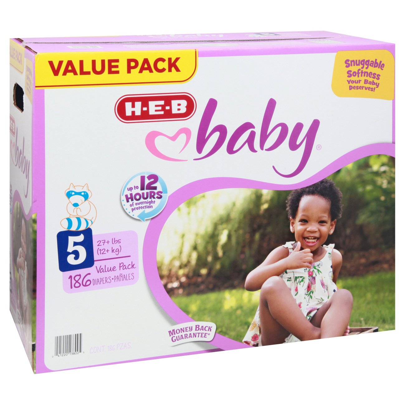 H-E-B Baby Value Pack Diapers - Size 4 - Shop Diapers at H-E-B