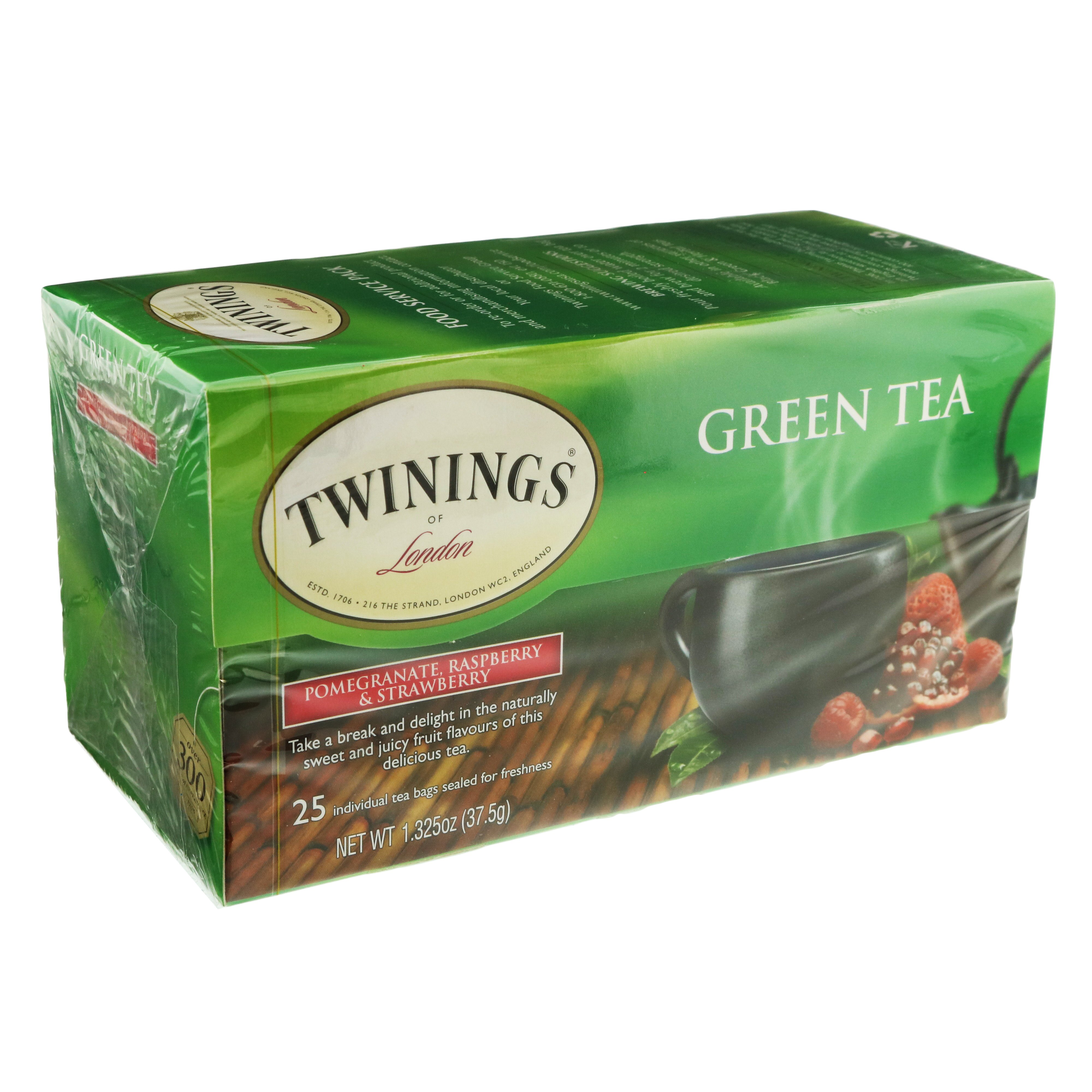 Twinings Green Tea Pomegranate Raspberry Strawberry - Shop Tea at H-E-B