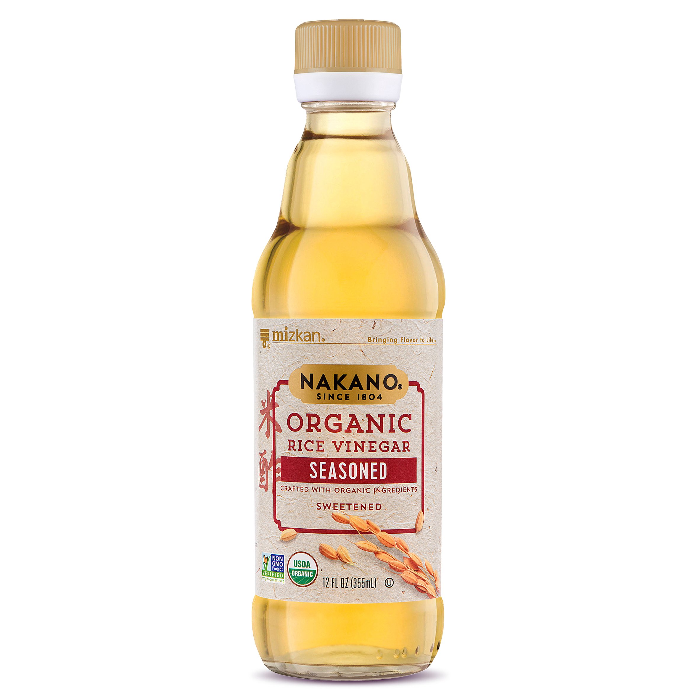 Nakano Organic Seasoned Rice Vinegar Shop Vinegar & Cooking Wine at HEB