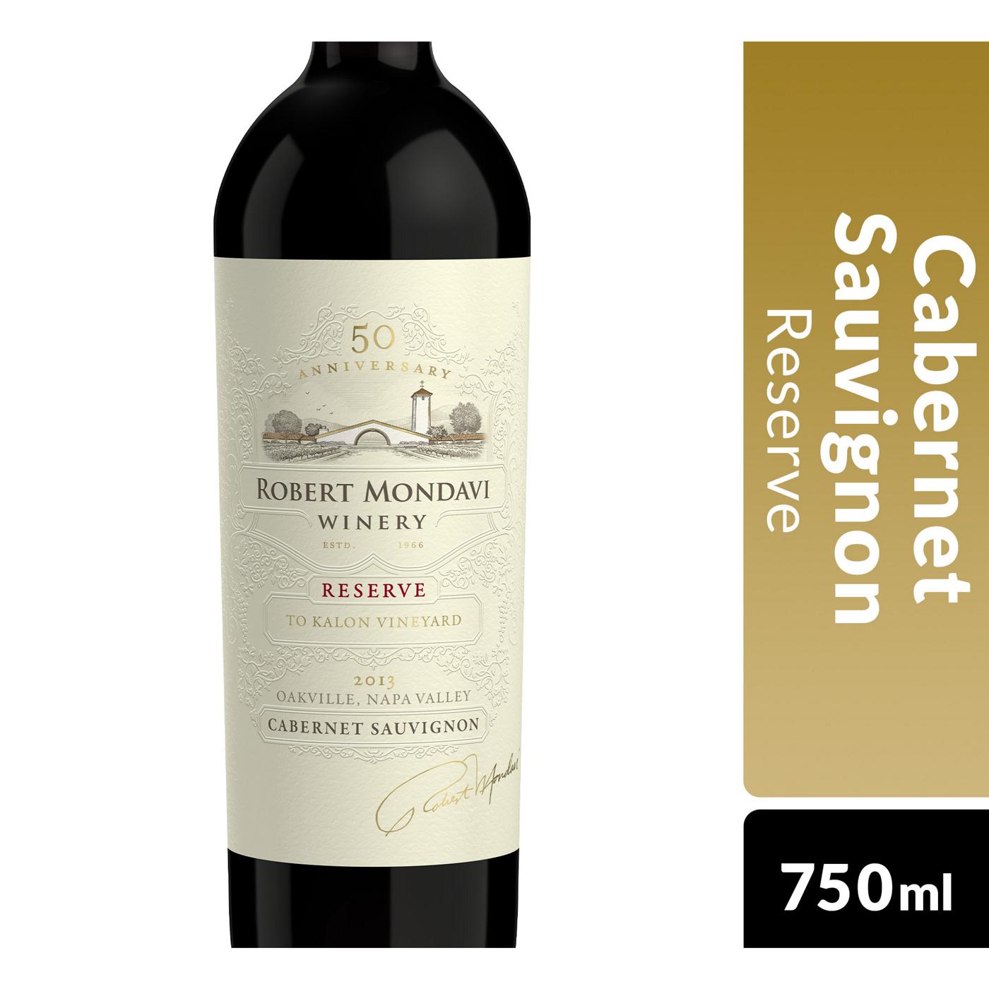 Robert Mondavi Winery Reserve Napa Valley Cabernet Sauvignon; image 2 of 2