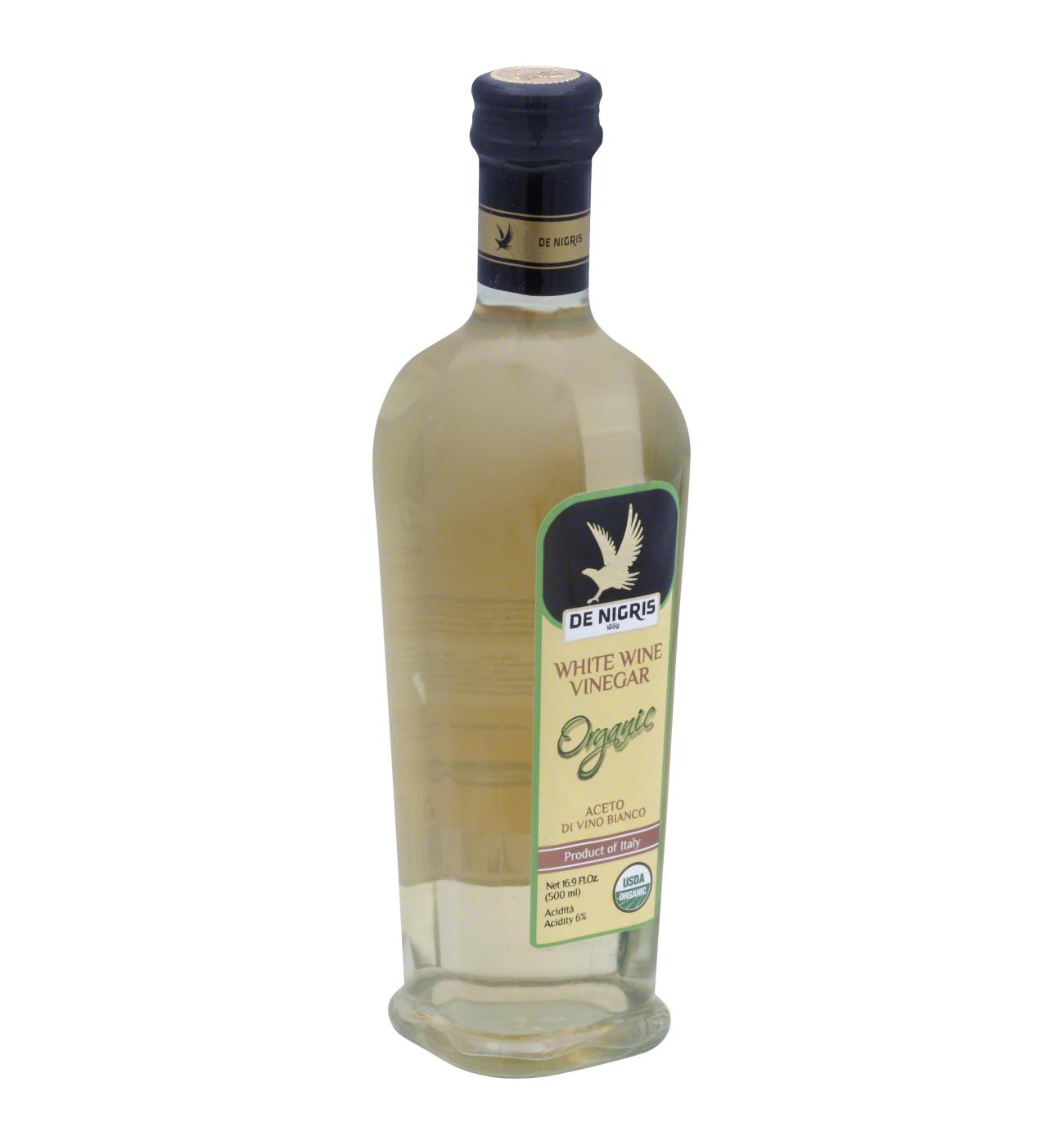 De Nigris Organic White Wine Vinegar; image 2 of 2