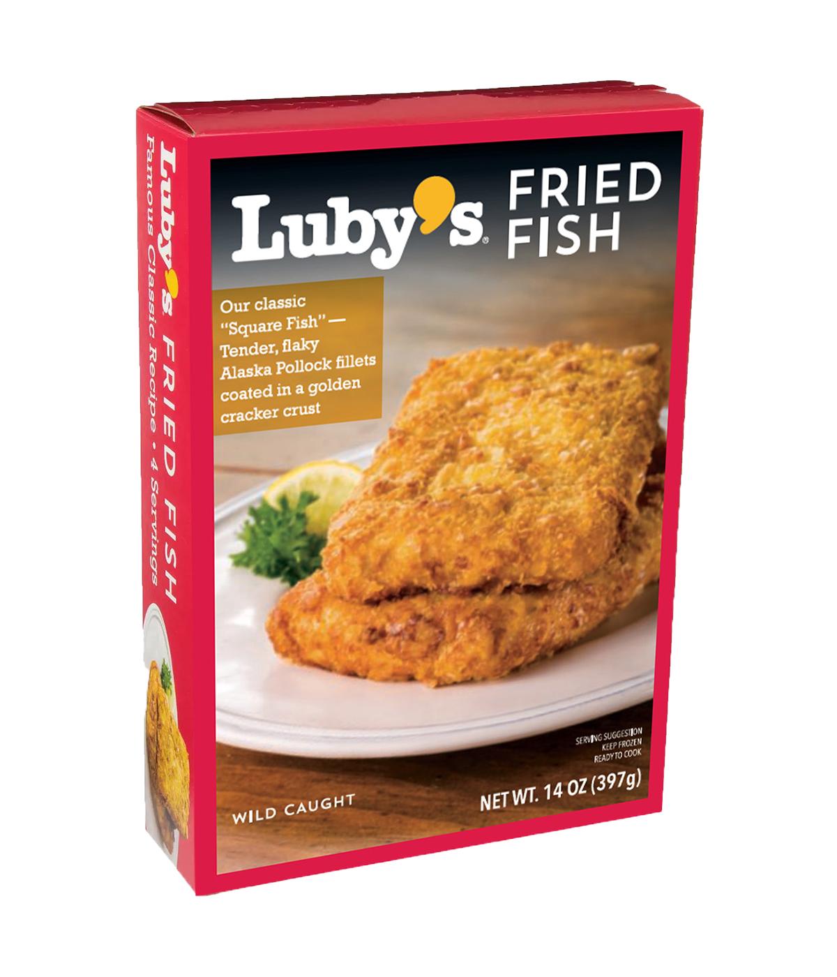 Luby's Fried Pollock Fillets; image 1 of 3