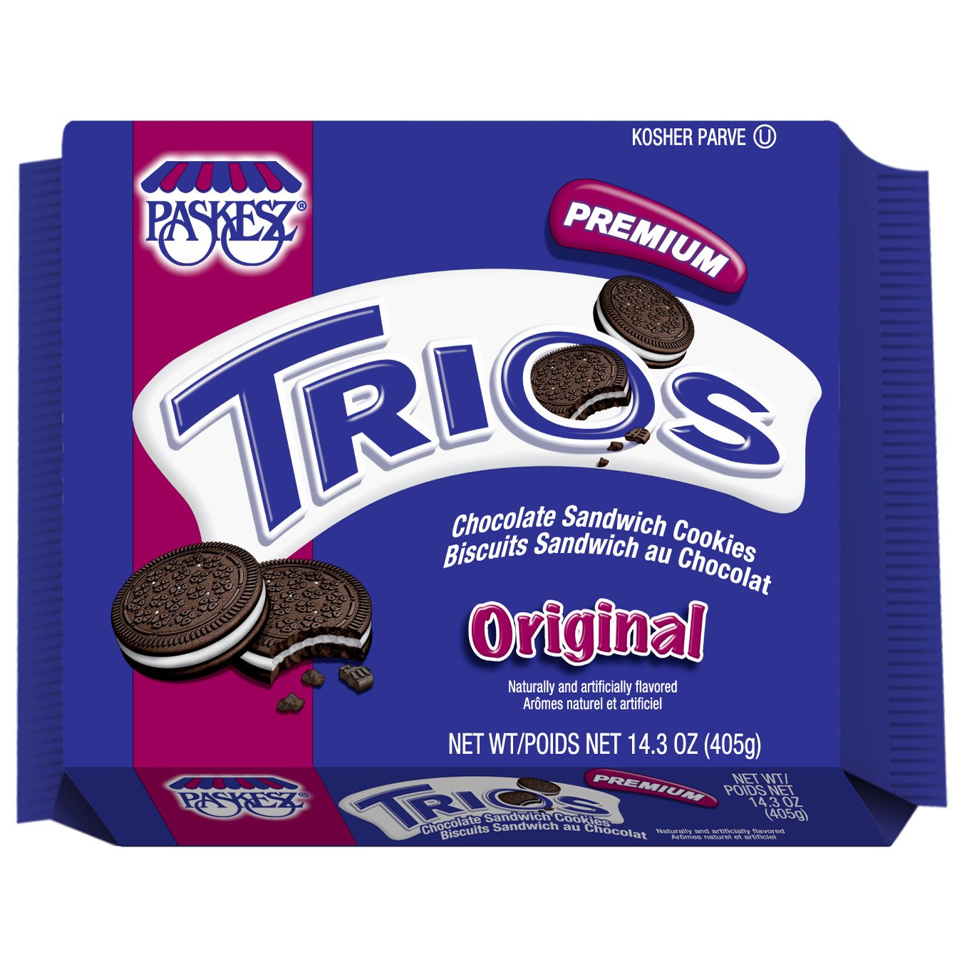 Paskesz Trios Original Cookies Shop Cookies at HEB