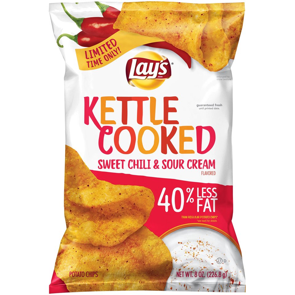 Lay's Kettle Cooked Sweet Chili & Sour Cream Shop Chips at HEB