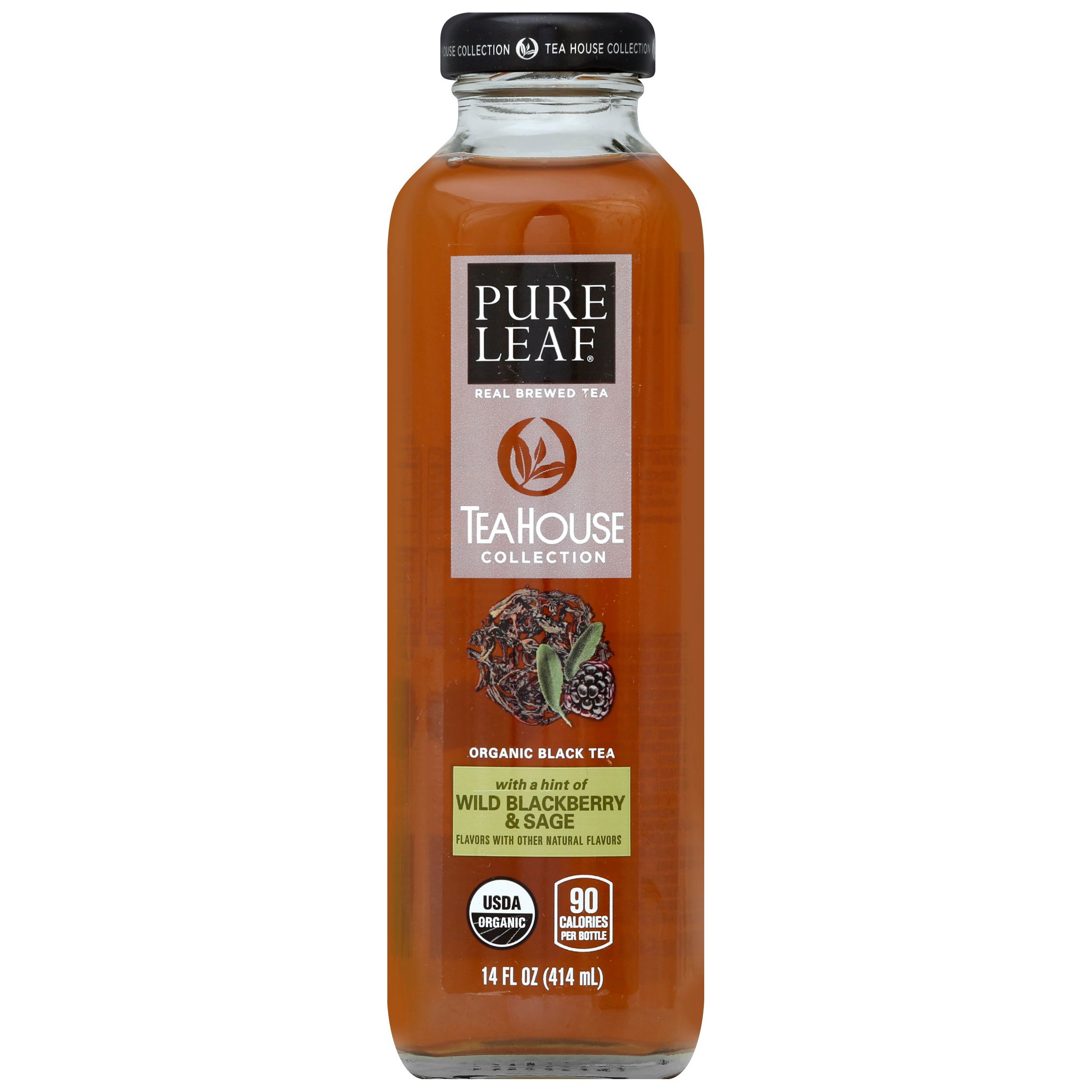 Pure Leaf Tea House Wild Blackberry & Sage Organic Black Tea Shop Tea