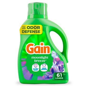 Gain Liquid Laundry Detergent, 61 Loads - Moonlight Breeze Scent
