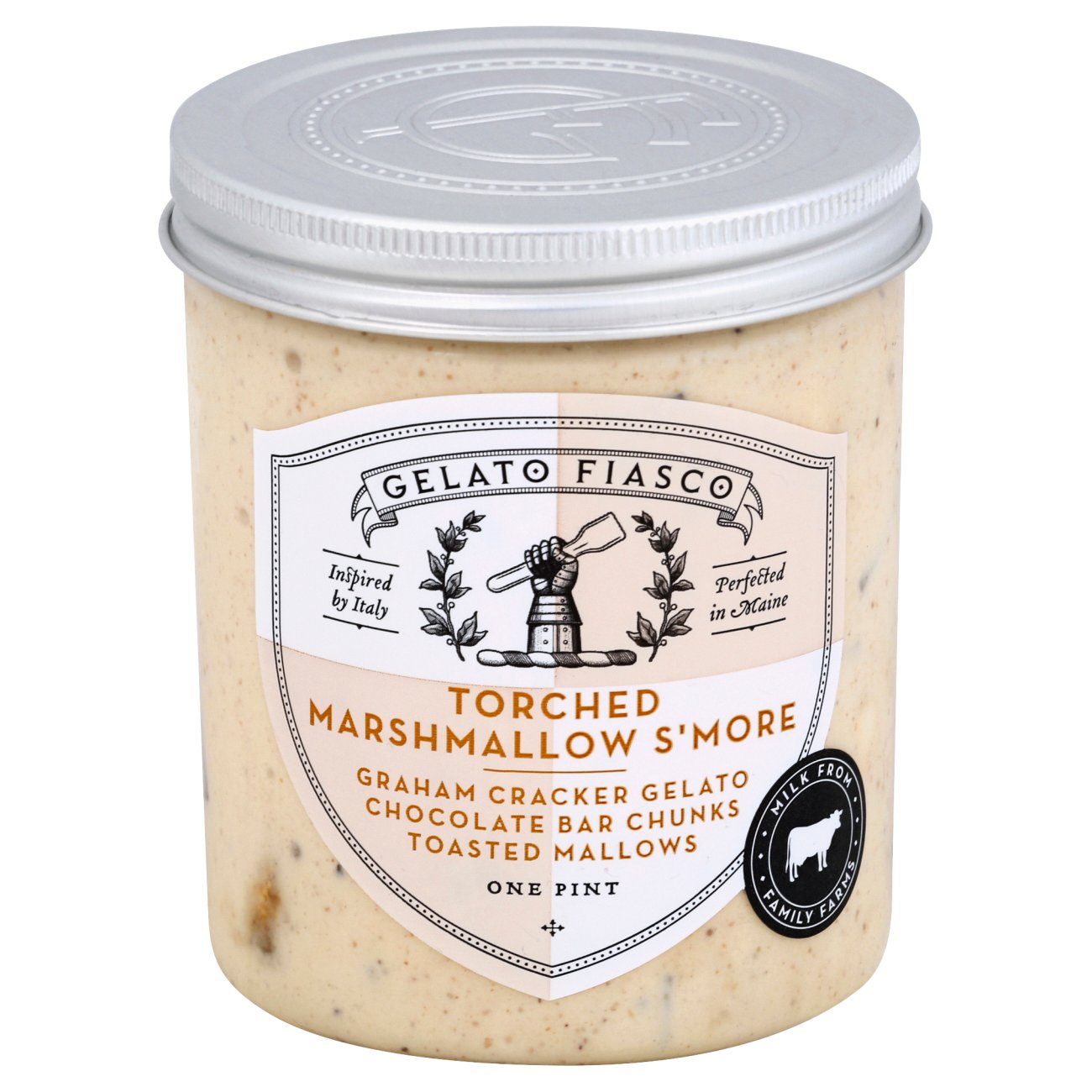 Gelato Fiasco Torched Marshmellow S'mores Gelato Shop Ice Cream at HEB