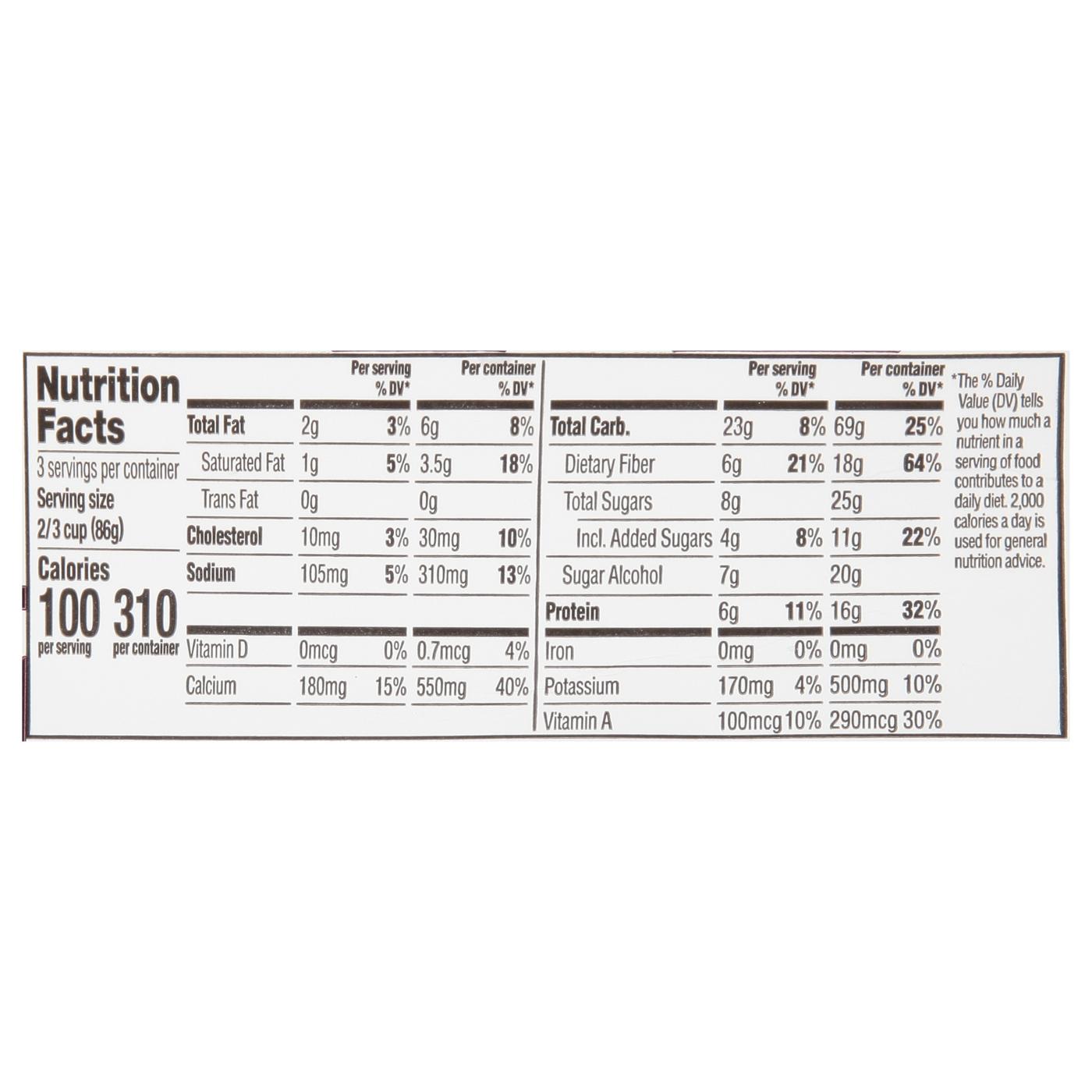 Halo Top 16g Protein Light Ice Cream - Cookies & Cream; image 6 of 6