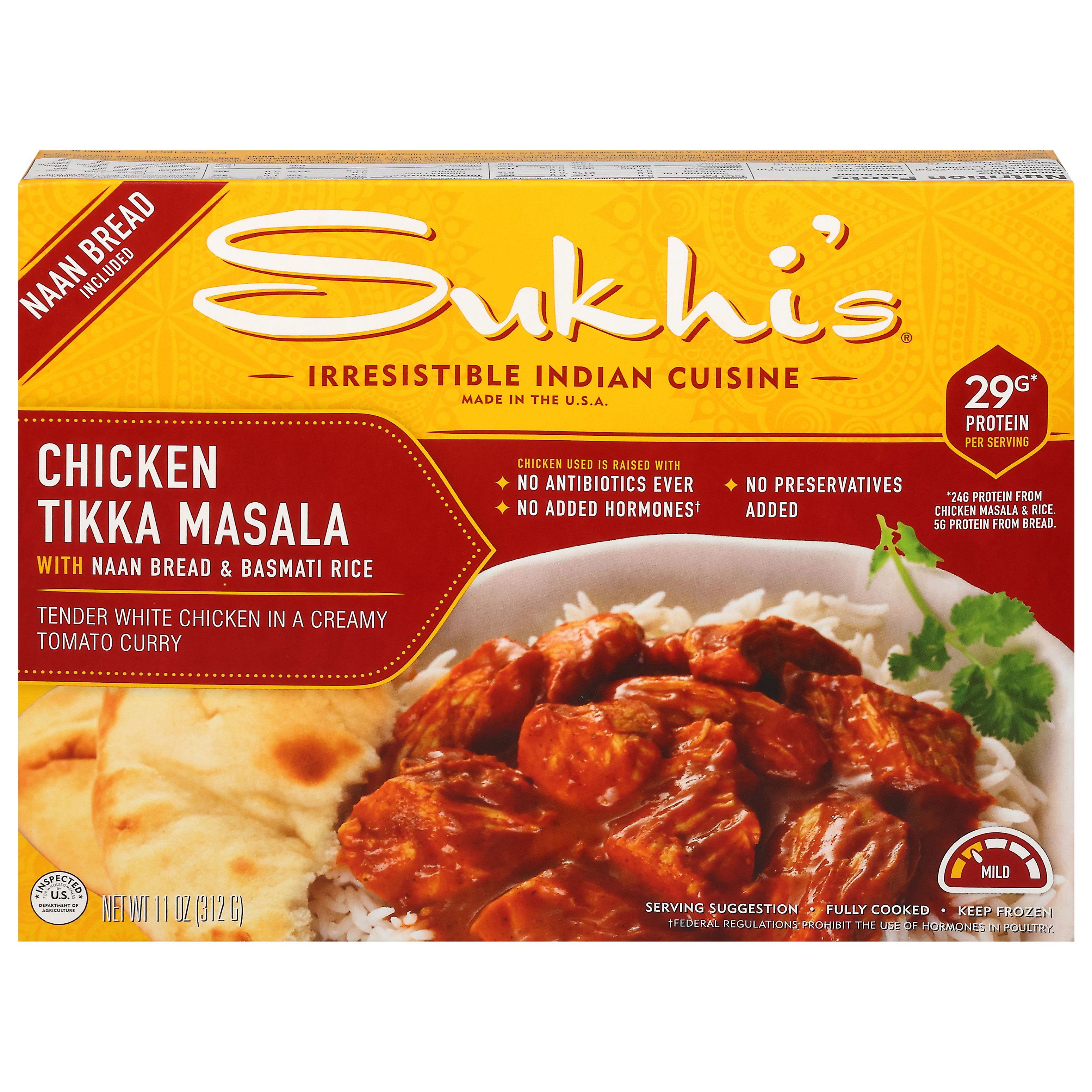 Sukhi's Chicken Tikka Masala Frozen Meal, 11 oz