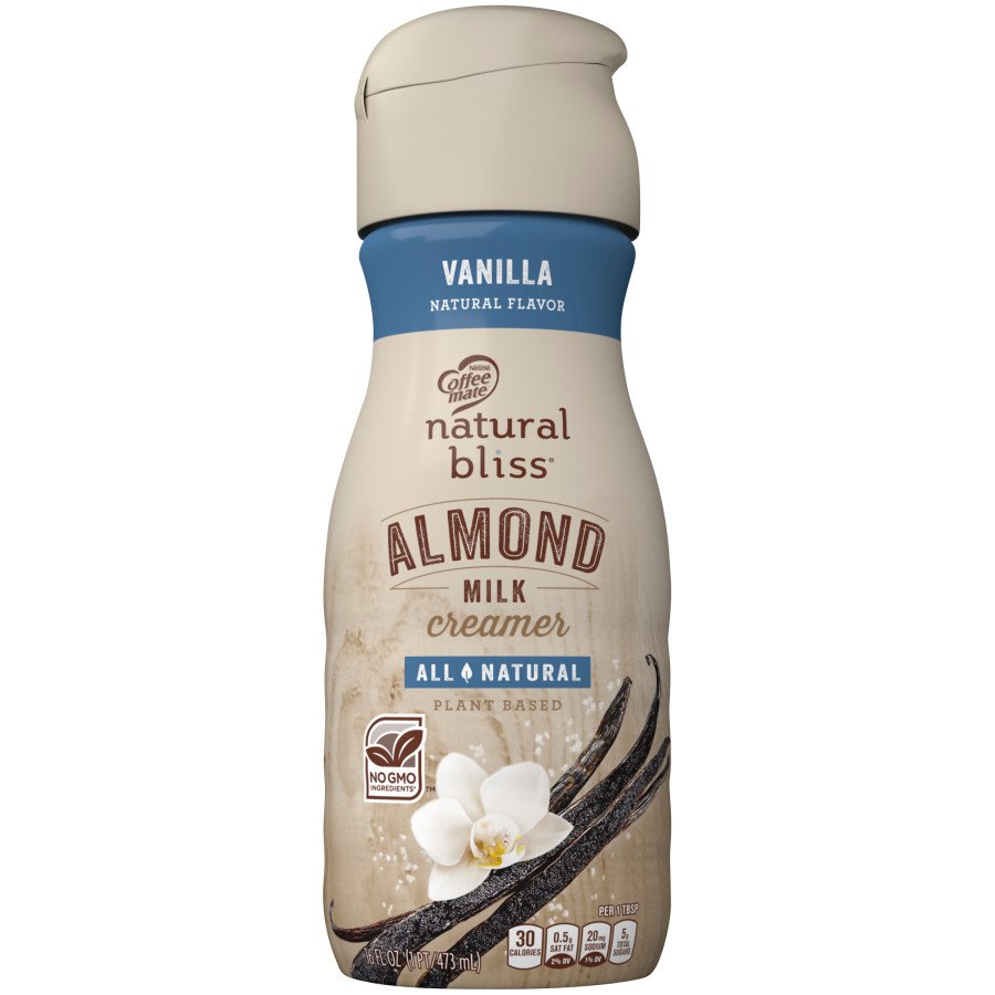 Download Coffee Mate Natural Bliss Vanilla Almond Milk Liquid Coffee Creamer - Shop Coffee Creamer at H-E-B