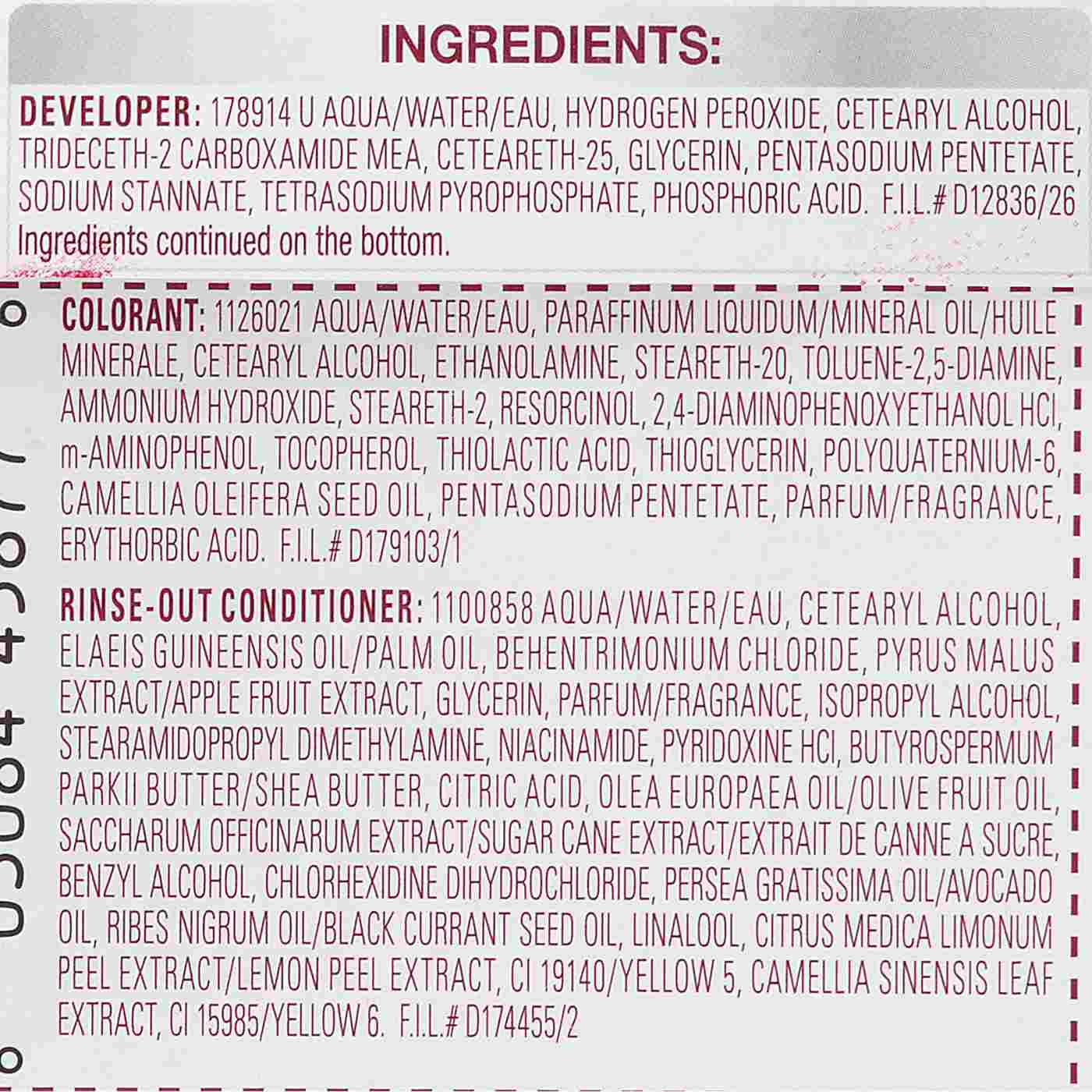 Garnier Color Sensation Hair Color Cream 1.0 In the Black (Black