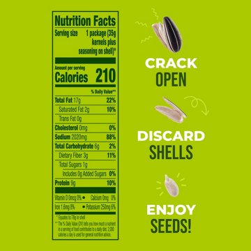 Bigs Dill Pickle Sunflower Seeds, 2.75 oz