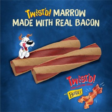Busy Purina with Beggin’ Twist’d Adult Dog Chew Bone Treats, 36 oz