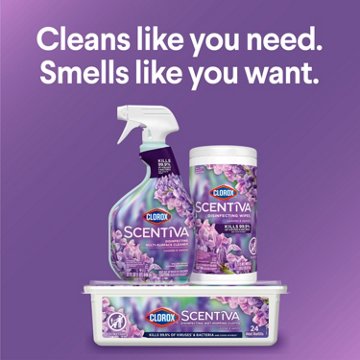 Clorox Scentiva Lavender & Jasmine Multi-Surface Cleaner Spray, 32 oz