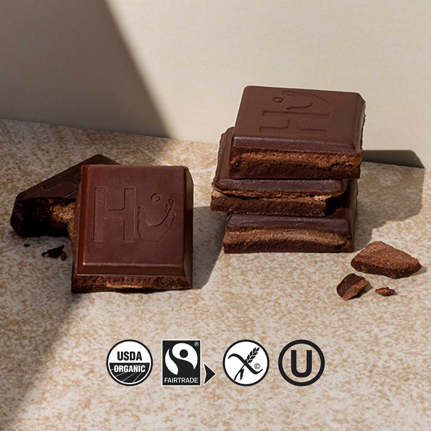 Hu Organic Cashew Butter + Vanilla Bean Dark Chocolate Bar; image 4 of 5