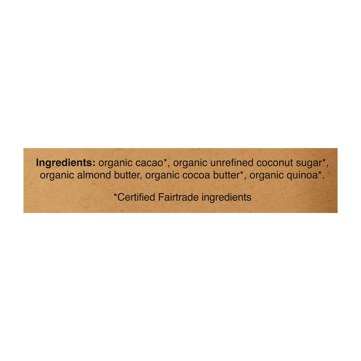 Hu Organic Almond Butter + Puffed Quinoa Dark Chocolate Bar; image 8 of 8