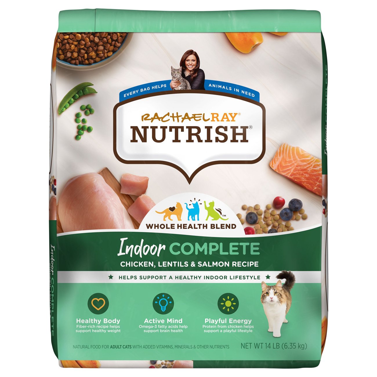 Rachael Ray Nutrish Indoor Complete Dry Cat Food Shop Cats at HEB