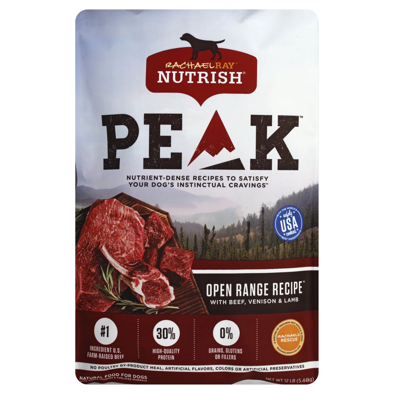 Peak deals dog food