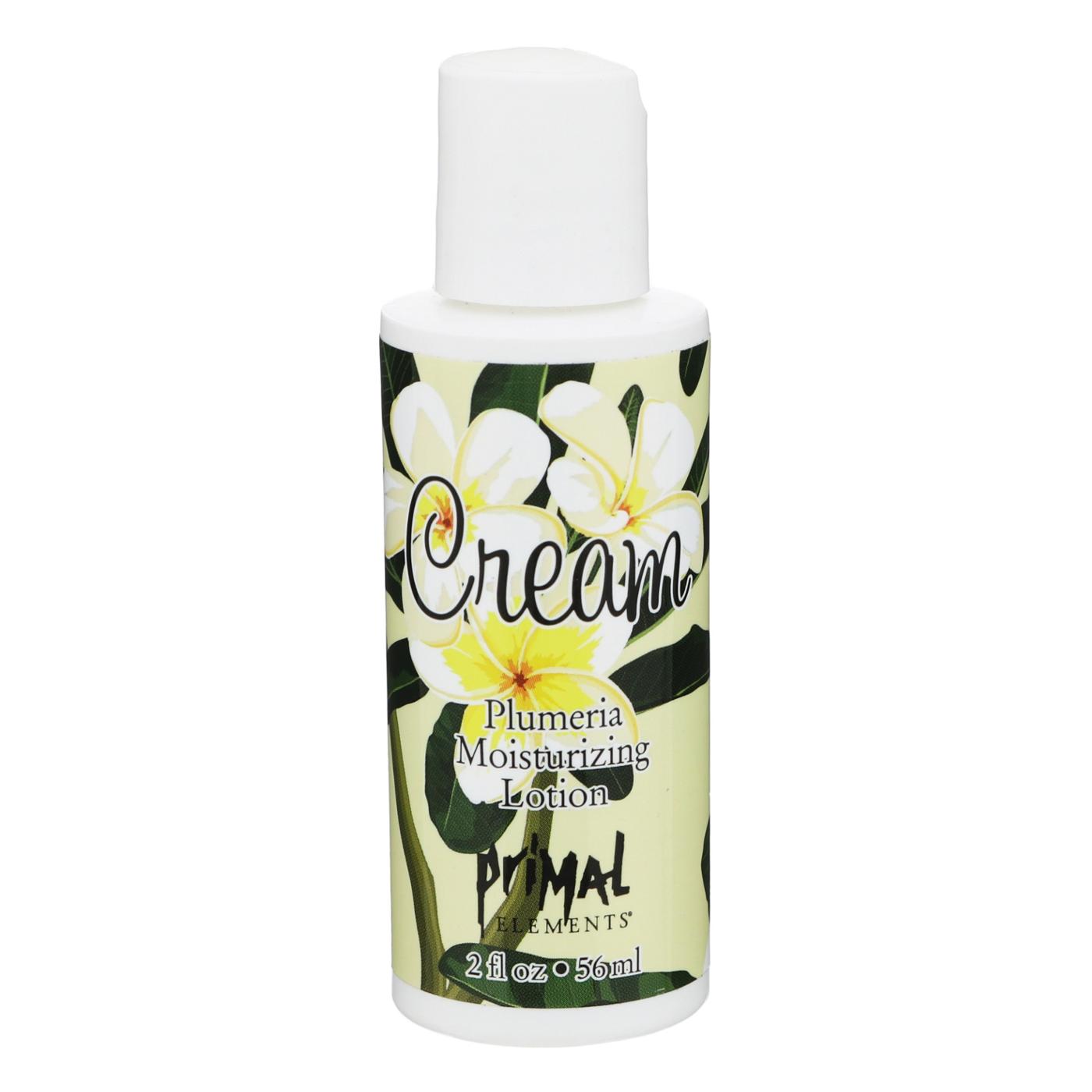 Primal Elements Cream Plumeria Moisturizing Lotion; image 2 of 2