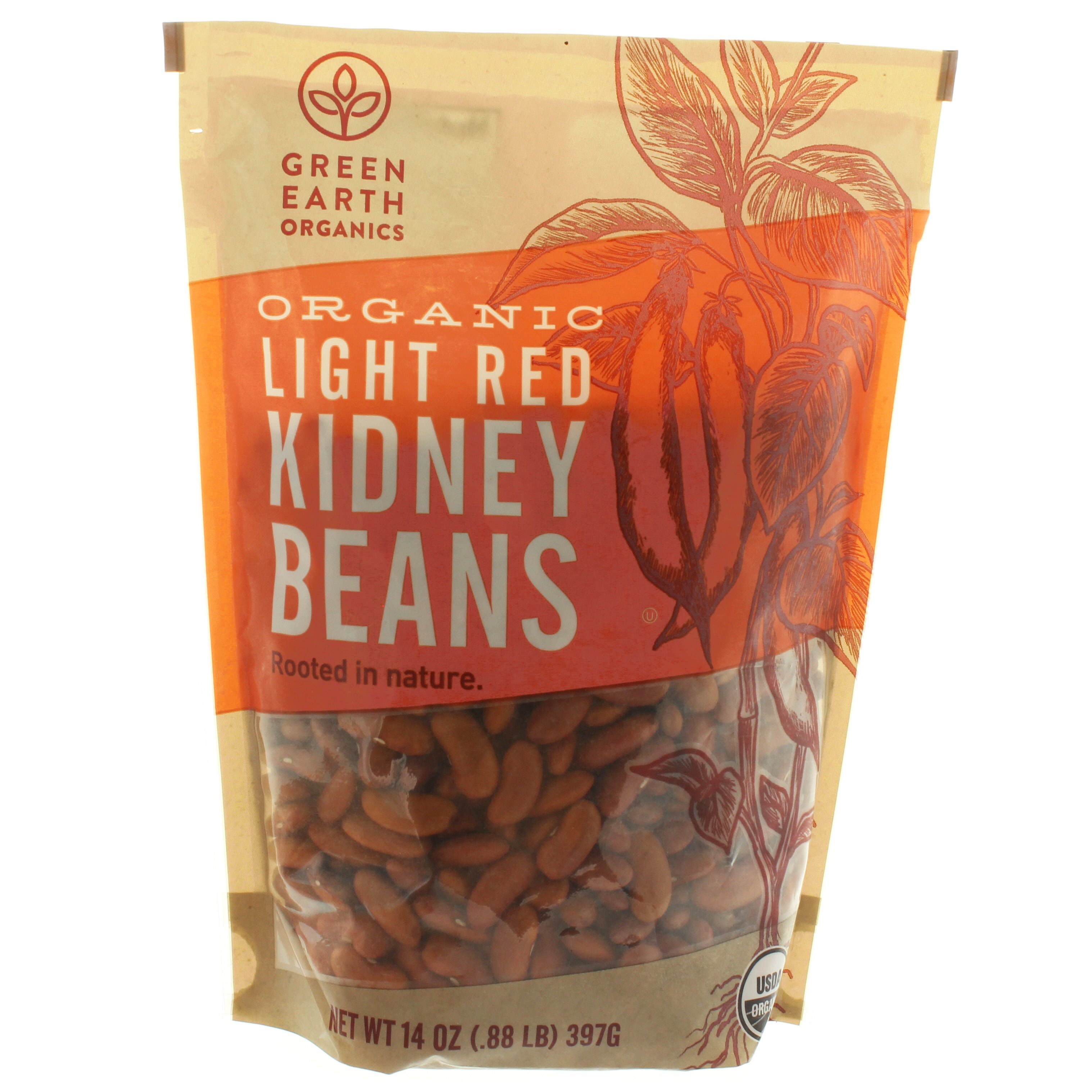 Organic Kidney Beans - 2 lb. Bag