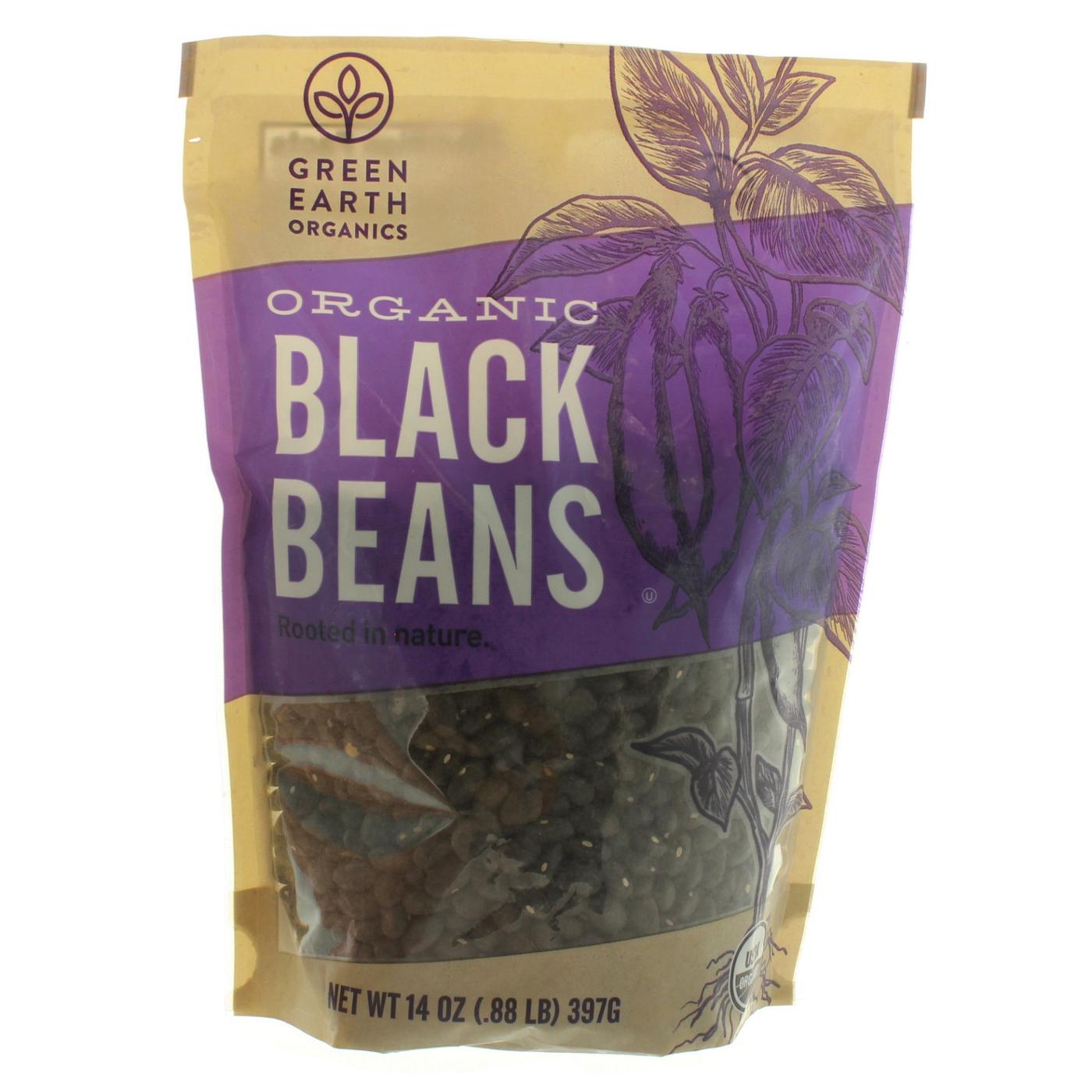 Green Earth Organics Organic Black Beans; image 1 of 2