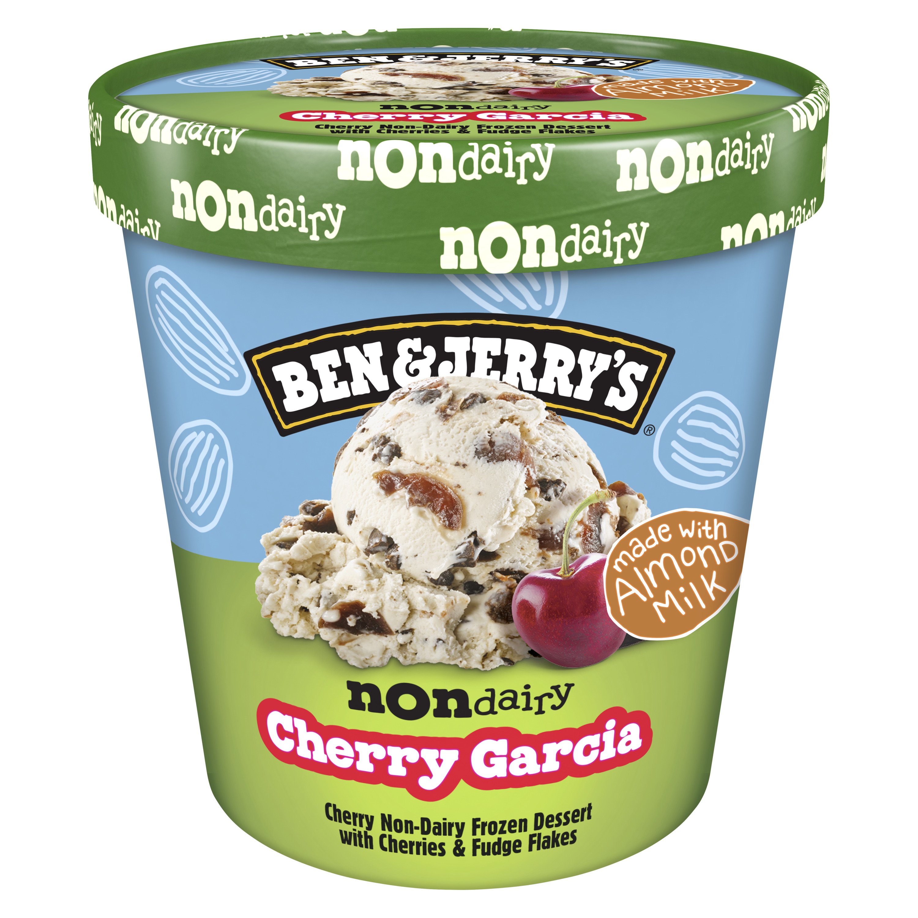 Ben And Jerrys Non Dairy Cherry Garcia Frozen Dessert Shop Ice Cream At H E B 