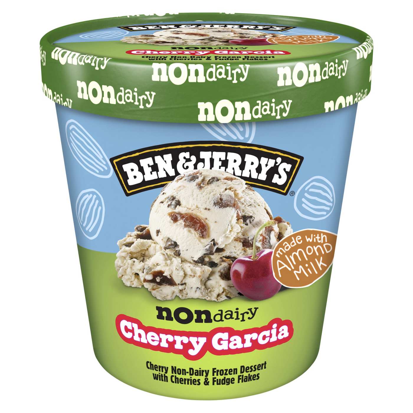 Ben & Jerry's Non-Dairy Cherry Garcia Frozen Dessert; image 1 of 5