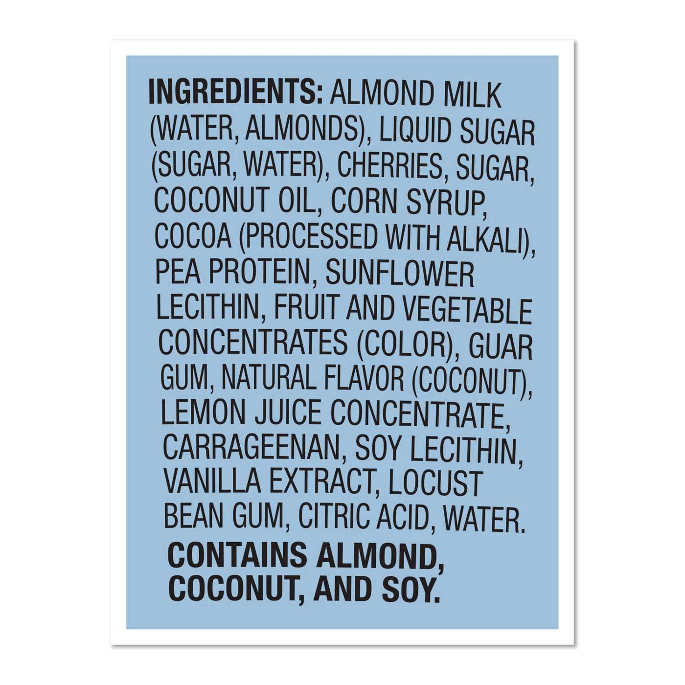 Ben & Jerry's NonDairy Cherry Garcia Frozen Dessert Shop Ice cream