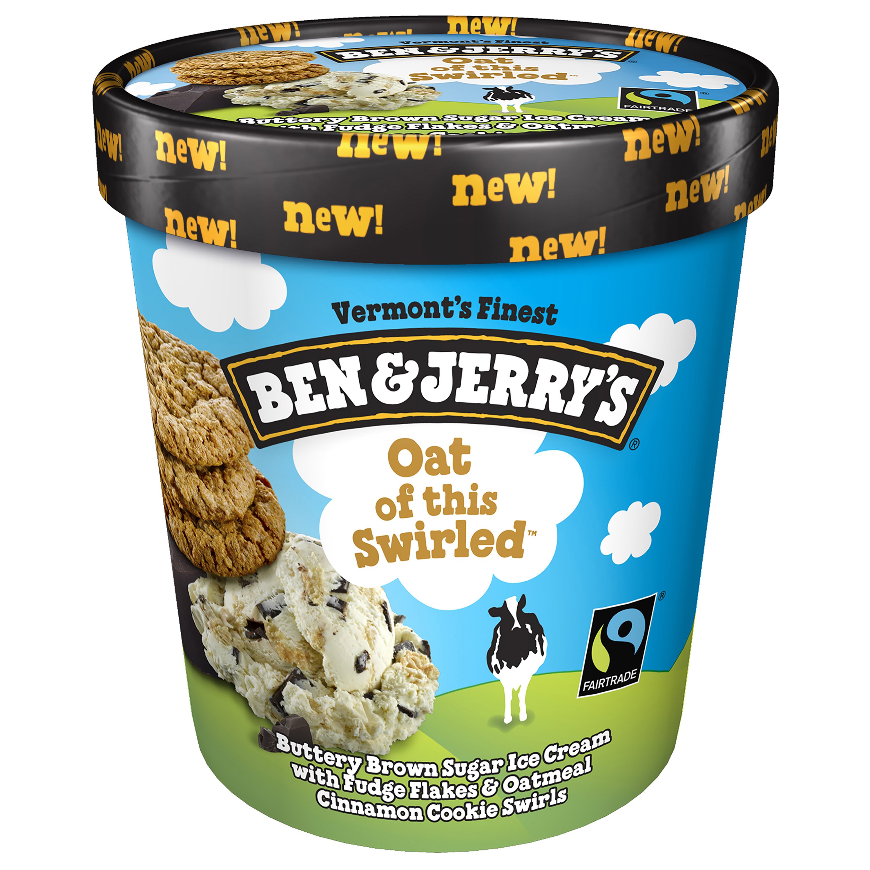 Ben & Jerry's Oat Of This Swirled Shop Ice Cream at HEB