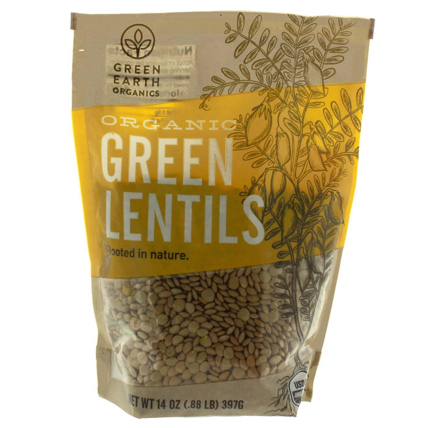 Green Earth Organics Green Lentils; image 1 of 2