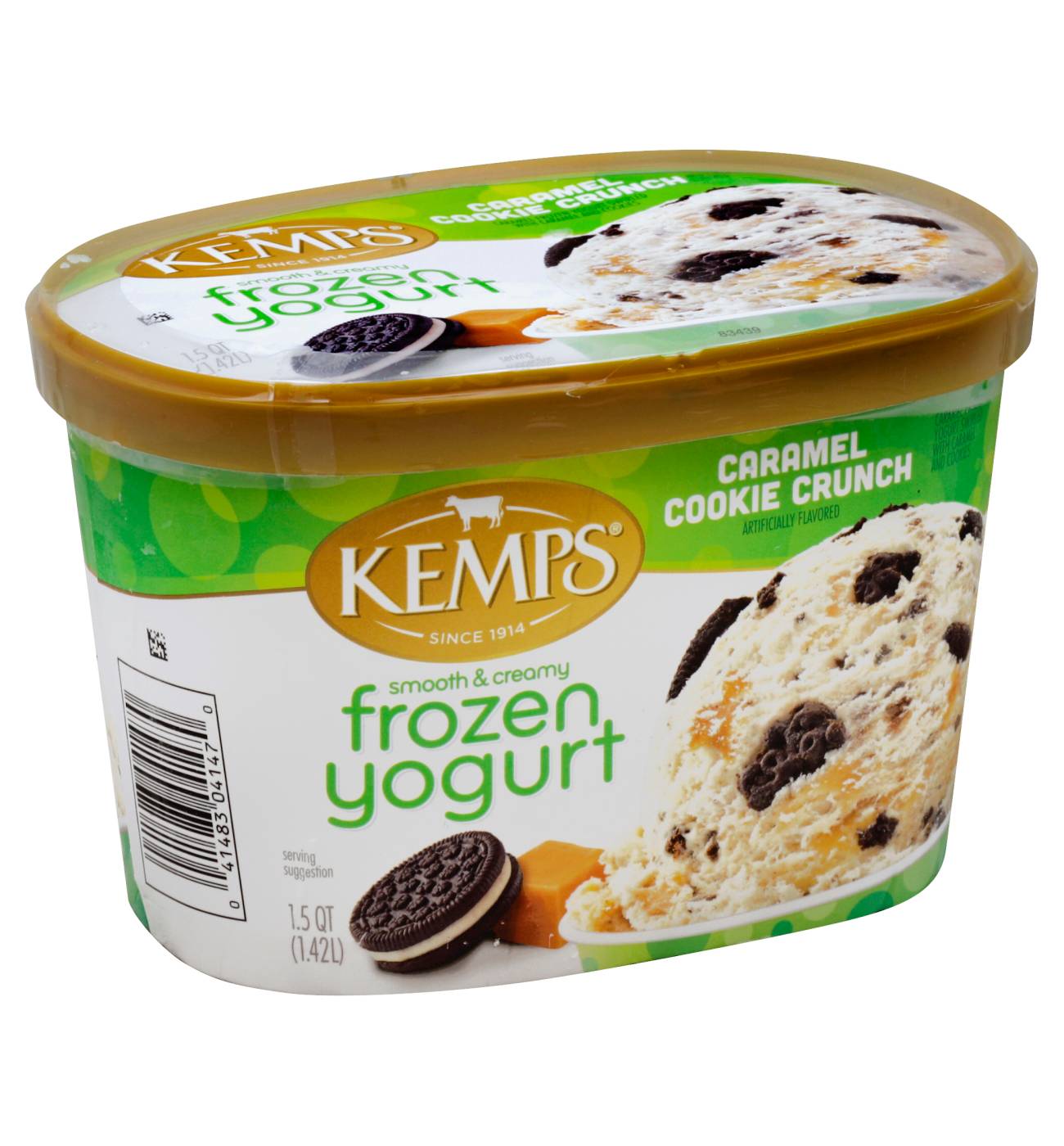 Kemps Caramel Cookie Crunch Frozen Yogurt Shop Frozen yogurt at HEB