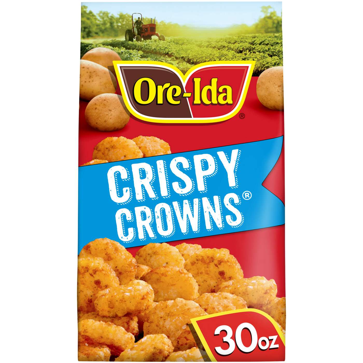 Ore-Ida Frozen Golden Crispy Crowns Seasoned Shredded Potatoes; image 1 of 7