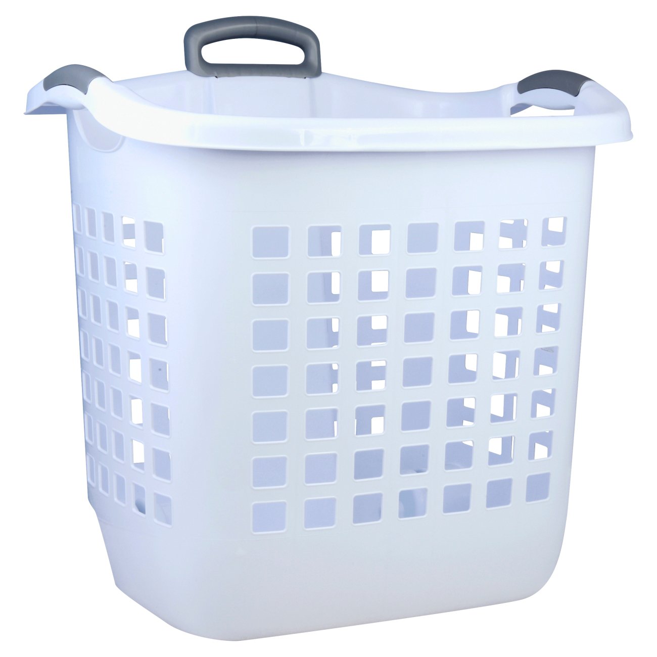 blue washing basket