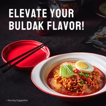Samyang Buldak Original Spicy Chicken Ramen Instant Soup Big Bowl
