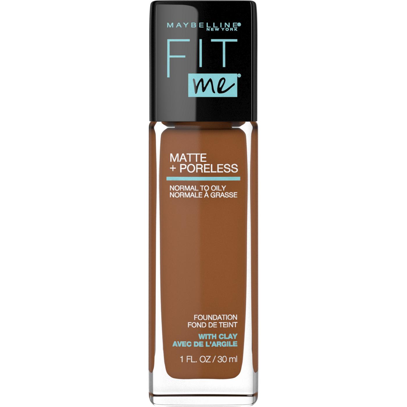 Maybelline Fit Me Matte + Poreless Liquid Foundation - Deep Golden; image 1 of 2