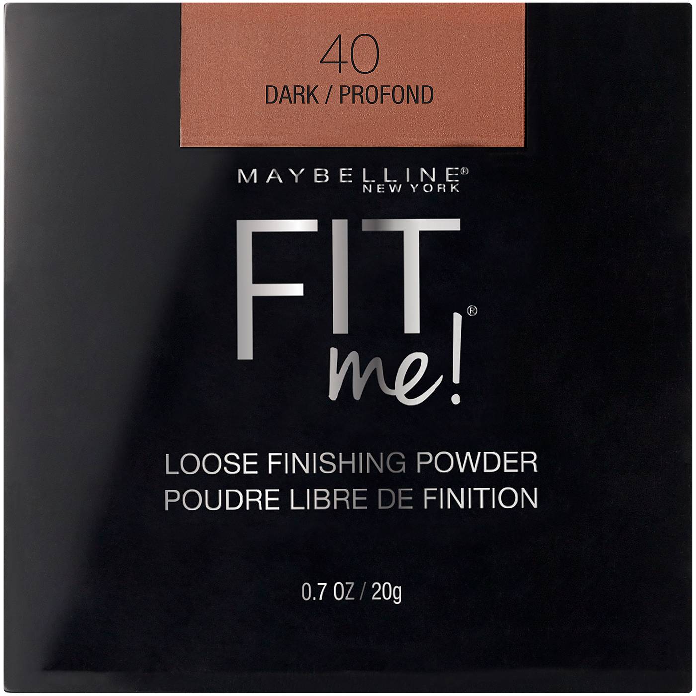 Maybelline Fit Me Loose Finishing Powder, Dark; image 1 of 2