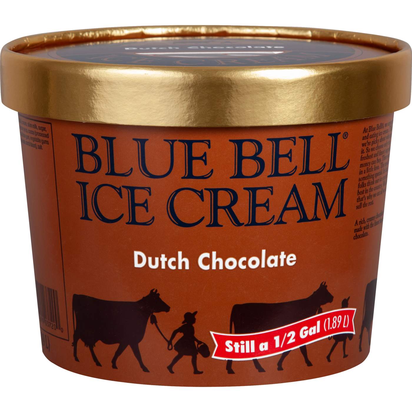 Blue Bell Dutch Chocolate Ice Cream; image 1 of 2