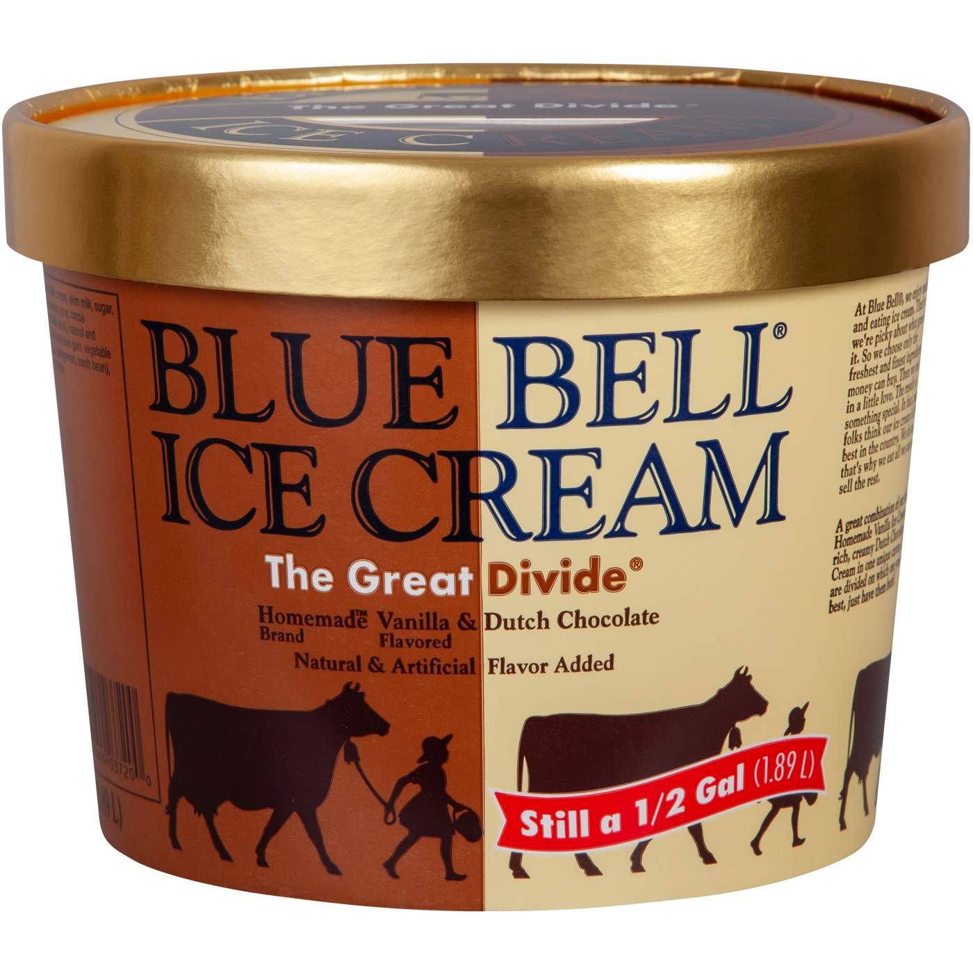 Blue Bell The Great Divide Ice Cream; image 1 of 2