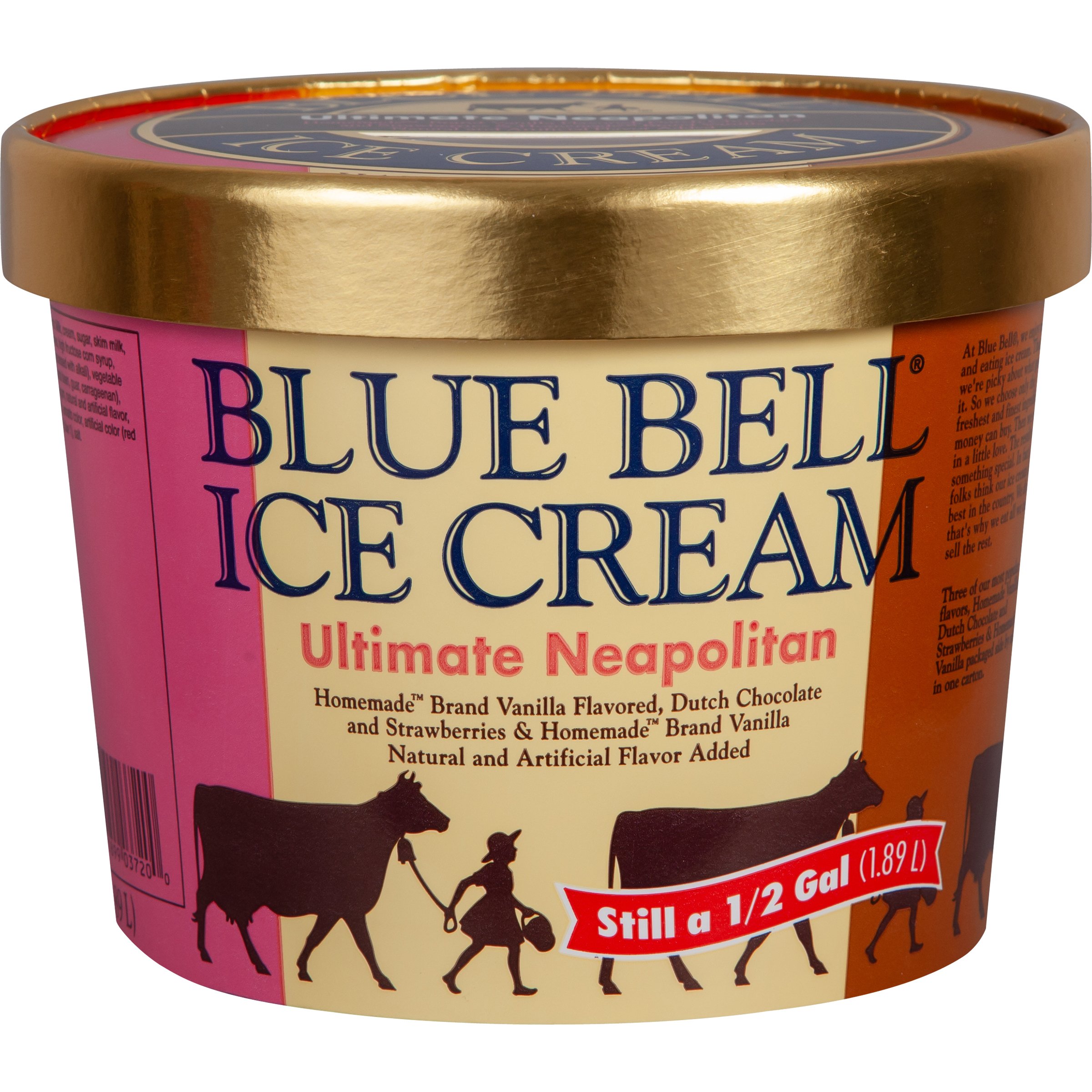 Blue Bell Ultimate Neapolitan Ice Cream Shop Ice Cream at HEB