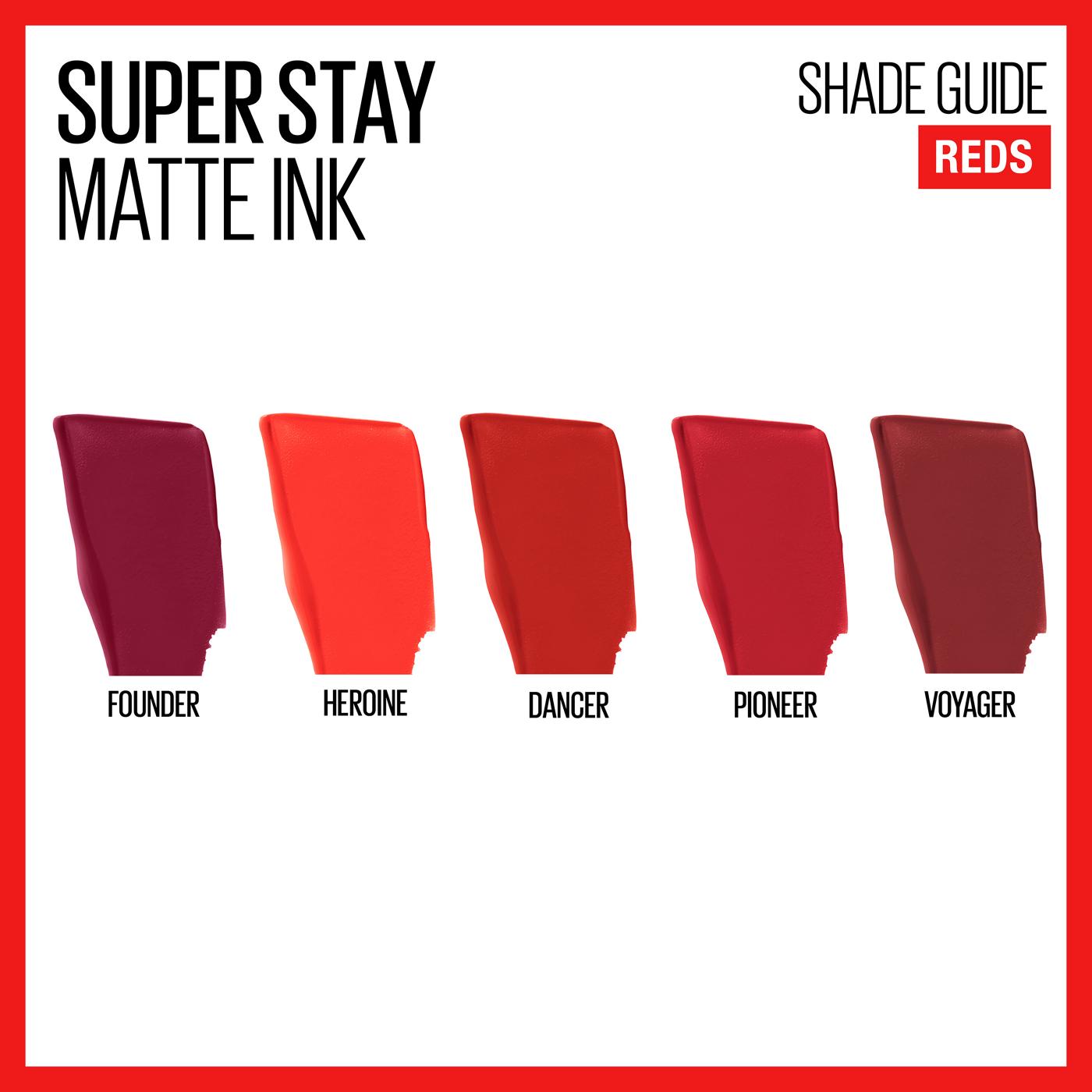 Maybelline SuperStay Matte Ink Liquid Lipstick, Pioneer; image 4 of 5
