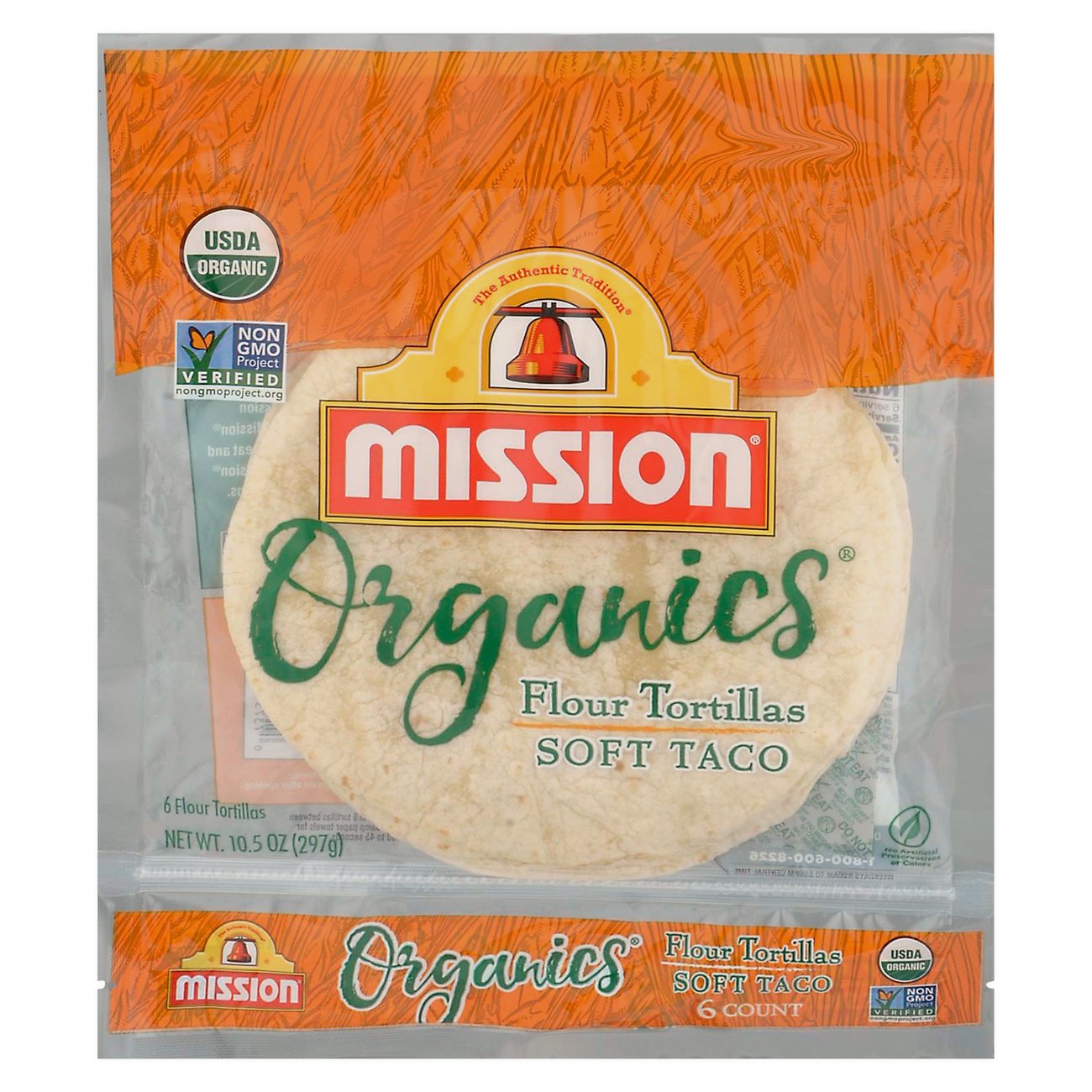 Mission Organics Flour Tortillas Shop Tortillas at HEB
