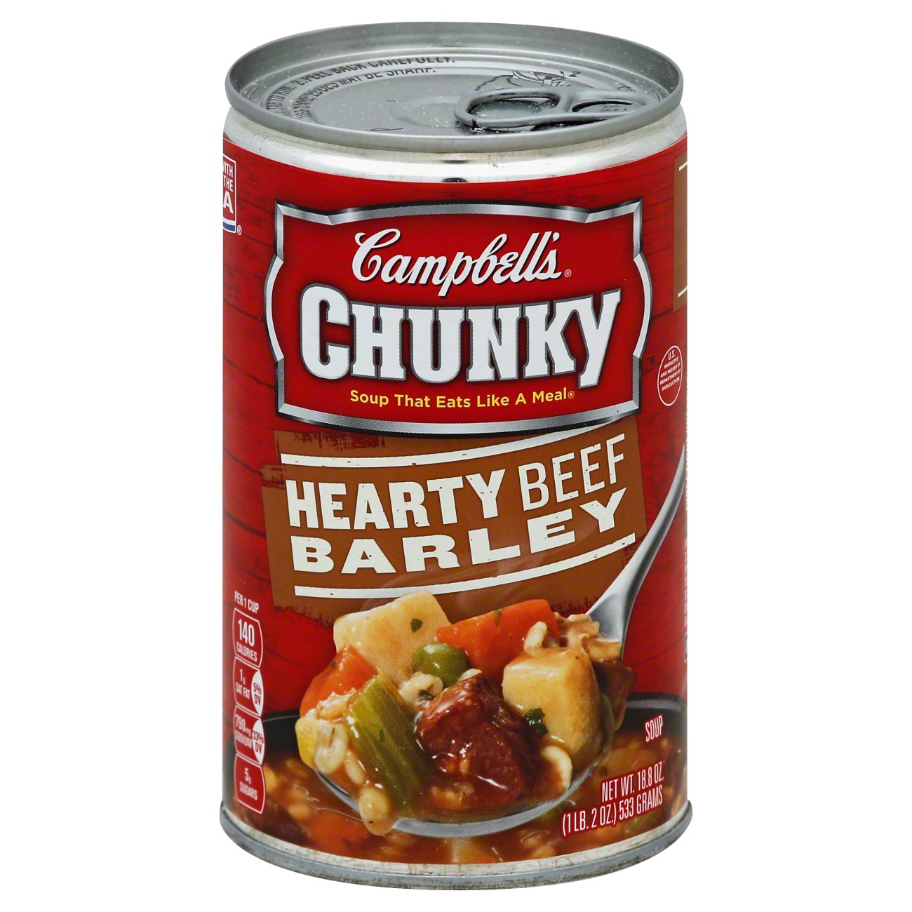 Campbell's Chunky Hearty Beef Barley Soup Shop Soups & Chili at HEB